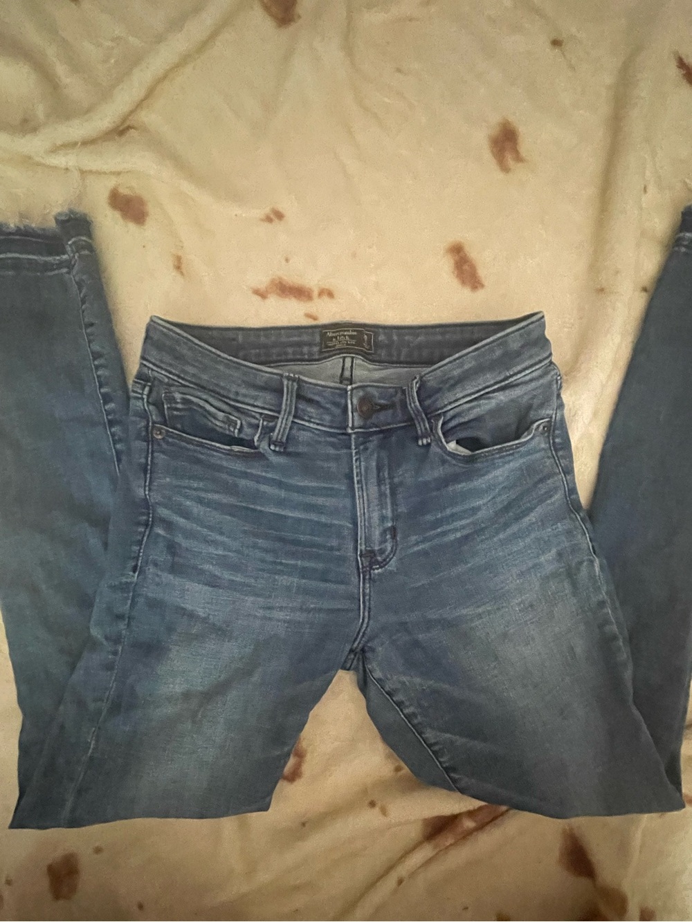 Abercrombie & Fitch Washed Blue Women's Skinny Jeans